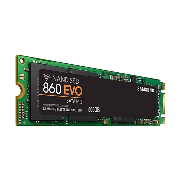 SSD سامسونگ مدل 860 Evo m.2 اینترنال ظرفیت 500 گیگابایت