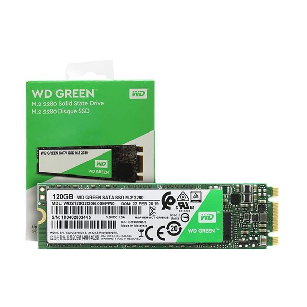 هارد SSD وسترن دیجیتال مدل Green WD ظرفیت 120 گیگابایت