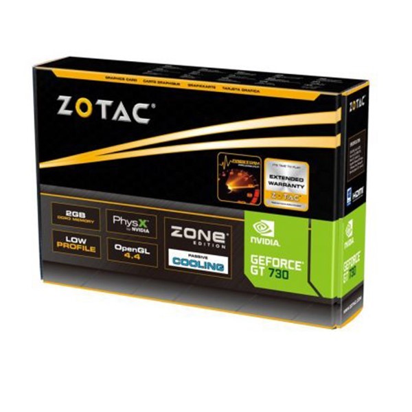 کارت گرافیک زوتک مدل GT 730 Zone Edition 2GB DDR3