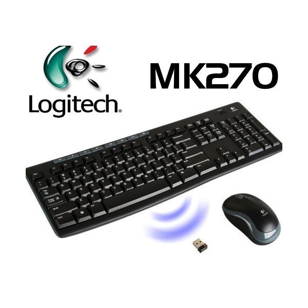 کیبورد لاجیتک مدل MK270 بی سیم همراه ماوس