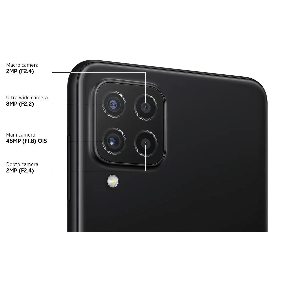 گوشی موبایل سامسونگ مدل Galaxy A22 دو سیم کارت ظرفیت 128 گیگابایت و رم 6 گیگابایت