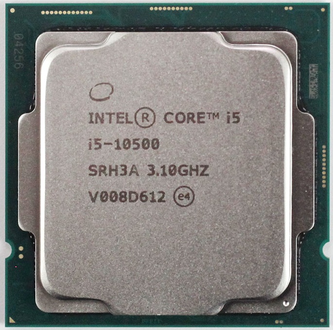تصویر  پردازنده اینتل مدل Core i5-10500 Comet lake باکس