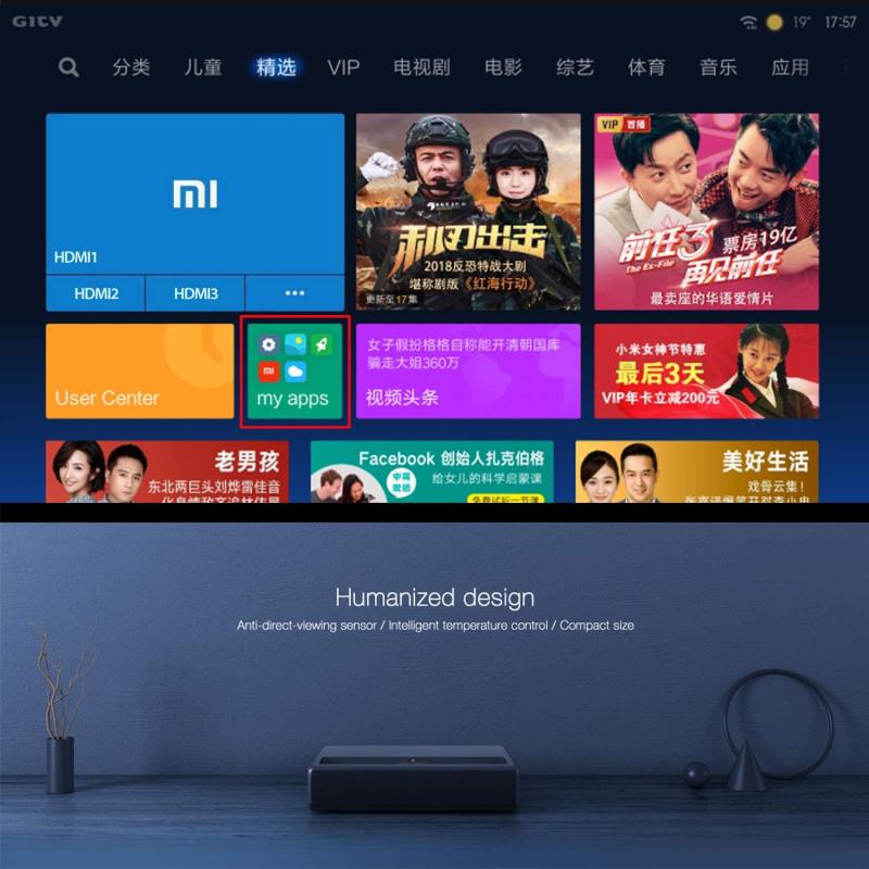ویدئو پروژکتور شیائومی Xiaomi Mi 4K Laser Projector 150
