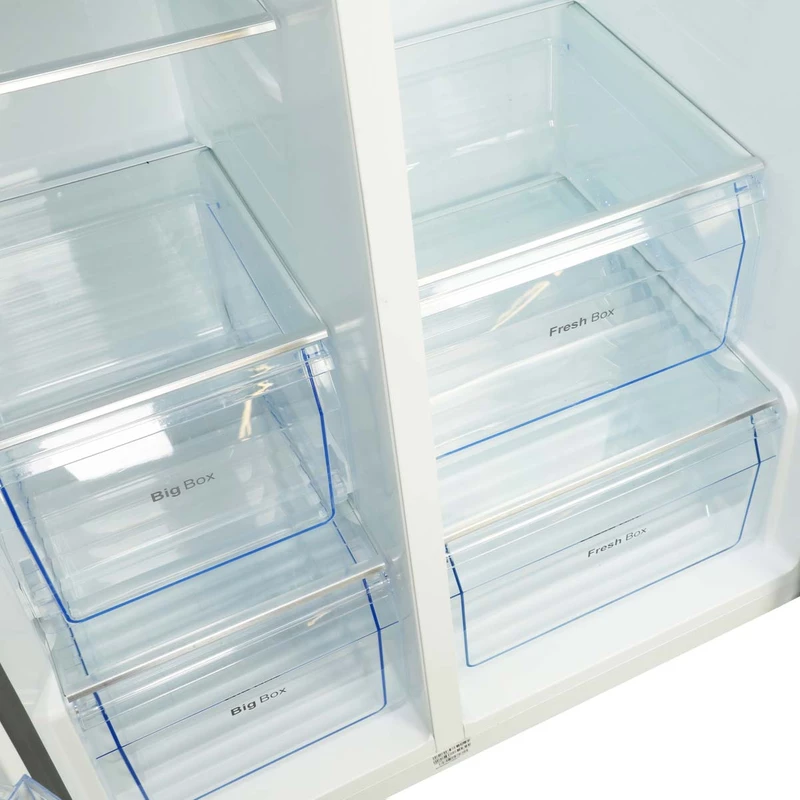 یخچال و فریزر ساید بای ساید 30 فوتی ایکس ویژن مدل TS666-AWD/ASD