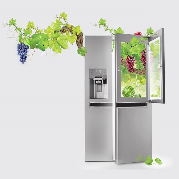 یخچال و فریزر ساید بای ساید 35 فوت دوو مدل DS-3640SS